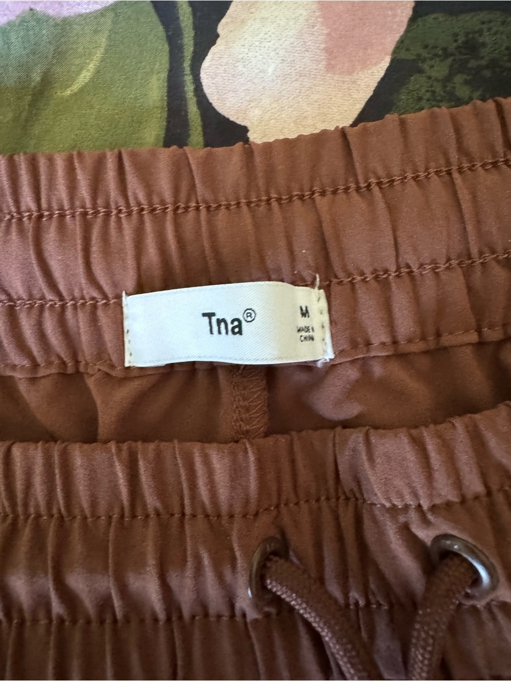 NWT Aritzia TNA Brown Active Stretch Joggers